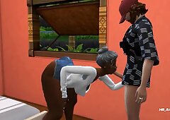 Curvas Ébano Abuelitas, Sims 4