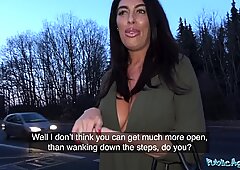 Public Agent Cheating big boobs Brit deepthroats